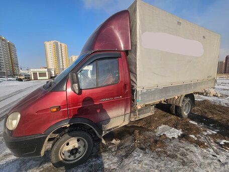 2012 ГАЗ ГАЗель (3302), красный, 980000 рублей, вид 4