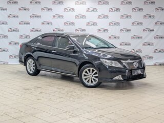 2012 Toyota Camry VII (XV50), чёрный, 1449000 рублей, вид 3