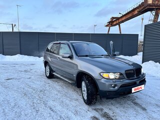 2004 BMW X5 3.0i I (E53) Рестайлинг, серый, 1250000 рублей, вид 2