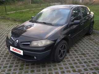 2009 Renault Megane II Рестайлинг, чёрный, 370000 рублей, вид 1