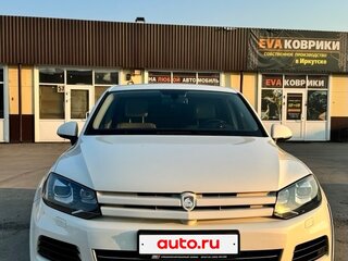 2011 Volkswagen Touareg II, белый, 2300000 рублей, вид 3