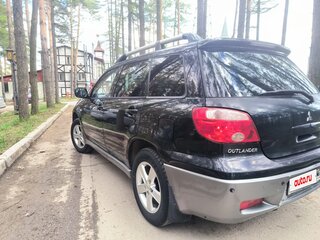 2008 Mitsubishi Outlander I, чёрный, 490000 рублей, вид 4