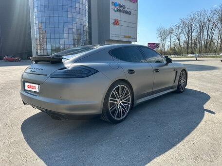 2012 Porsche Panamera Diesel I, серый, вид 4