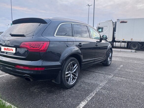 2012 Audi Q7 I (4L) Рестайлинг, синий, 1900000 рублей - вид 7
