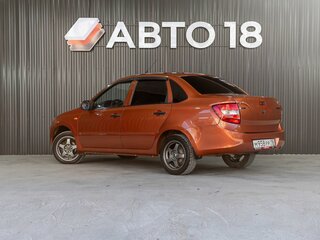 2014 Lada (ВАЗ) Granta I, оранжевый, 459000 рублей, вид 4