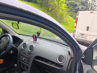 2009 Ford Fusion I Рестайлинг, синий, 240000 рублей, вид 3