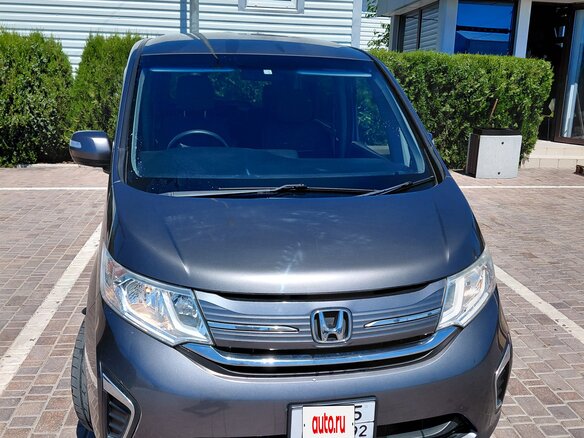 2018 Honda Stepwgn V Рестайлинг, серый, 1850000 рублей - вид 1