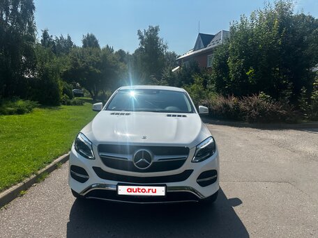 2018 Mercedes-Benz GLE Coupe 350 d I (C292), белый, 4390000 рублей, вид 4
