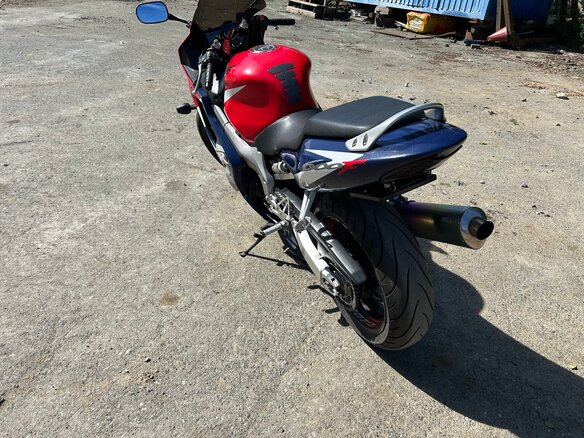 2002 Honda CBR 600F, синий, 470000 рублей - вид 6