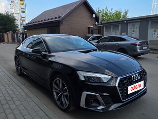 2020 Audi A5 Sportback 40 TDI II (F5) Рестайлинг, чёрный, 3800000 рублей, вид 2