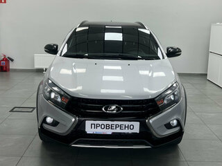 2021 Lada (ВАЗ) Vesta SW Cross I, серебристый, 995000 рублей, вид 2