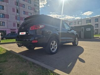 2007 Hyundai Santa Fe II, чёрный, 999999 рублей, вид 3
