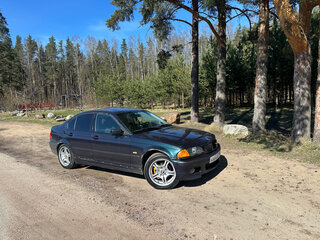 1998 BMW 3 серии 320i IV (E46), синий, 330000 рублей, вид 4