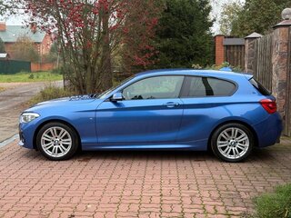 2015 BMW 1 серии 116i II (F20/F21) Рестайлинг, синий, 2150000 рублей, вид 3