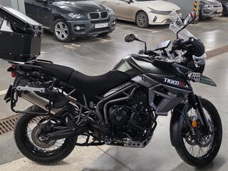 2017 Triumph Tiger 800, зелёный, 850000 рублей, вид 4