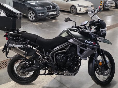 2017 Triumph Tiger 800, зелёный, 850000 рублей, вид 4