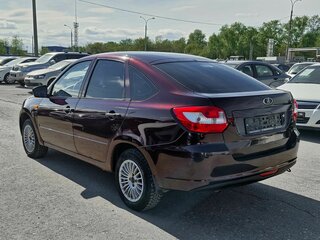 2015 Lada (ВАЗ) Granta I, красный, 290000 рублей, вид 4
