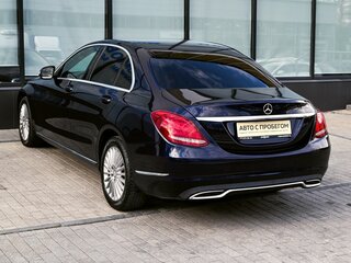 2015 Mercedes-Benz C-Класс 180 IV (W205), синий, 1720000 рублей, вид 3