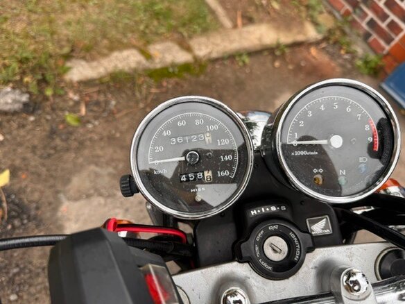 2004 Honda CB 400SS, синий, 325000 рублей - вид 12