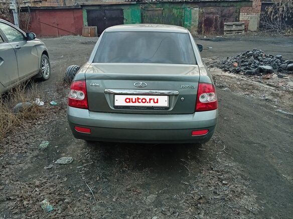 2011 Lada (ВАЗ) Priora I, серый, 420000 рублей - вид 5