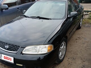 2001 Nissan Sentra V (B15), чёрный, 299000 рублей, вид 1