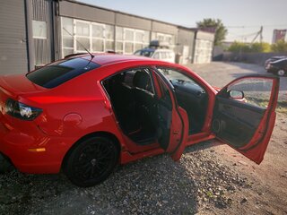 2008 Mazda 3 I (BK) Рестайлинг, красный, 525000 рублей, вид 2