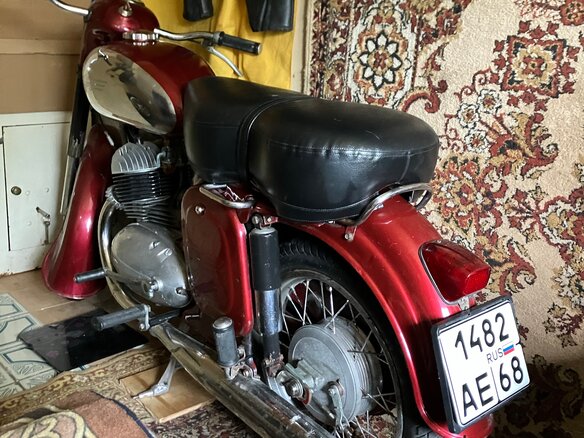 1960 Jawa 350/360, красный, 380000 рублей - вид 37