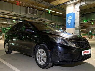 2012 Kia Rio III, чёрный, 750000 рублей, вид 1