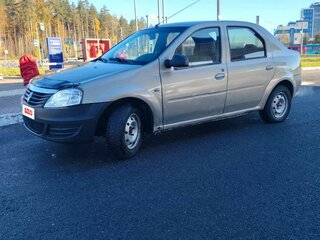 2014 Renault Logan I Рестайлинг, бежевый, 350000 рублей, вид 2