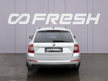 2014 Skoda Octavia III (A7), серебристый, 979000 рублей, вид 4