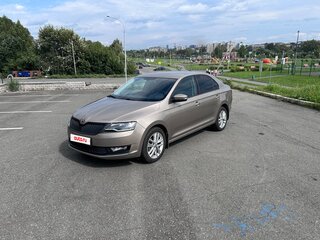 2019 Skoda Rapid I Рестайлинг, бежевый, 1500000 рублей, вид 2