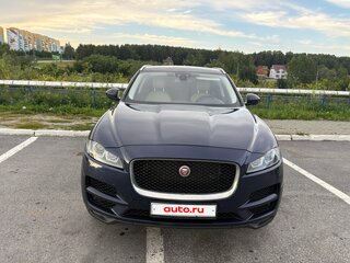 2017 Jaguar F-Pace I, синий, 2600000 рублей, вид 1