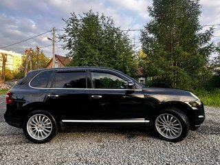 2009 Porsche Cayenne I Рестайлинг (957), чёрный, 1120000 рублей, вид 2