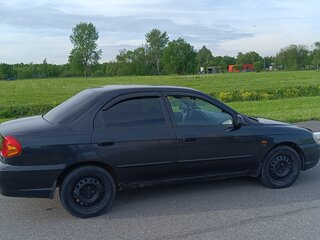 2009 Kia Spectra I Рестайлинг 2, чёрный, 260000 рублей, вид 3