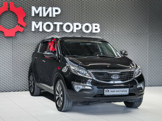 2012 Kia Sportage III, чёрный, 1210000 рублей, вид 3