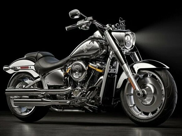 2025 Harley-Davidson Fat Boy, серебристый, 6000000 рублей - вид 15
