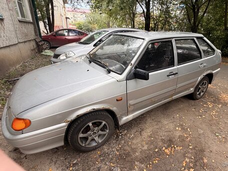 2009 Lada (ВАЗ) 2114, серебристый, 110000 рублей, вид 4