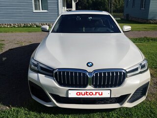 2021 BMW 5 серии 523d VII (G30/G31/G38) Рестайлинг, белый, 3900000 рублей, вид 4