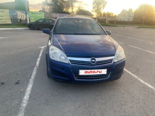 2008 Opel Astra H Рестайлинг, синий, 370000 рублей, вид 2
