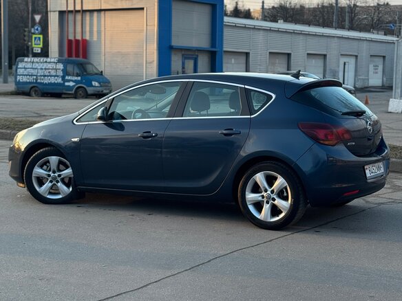 2010 Opel Astra J, синий, 720000 рублей - вид 8