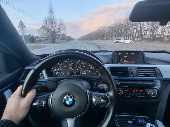 2014 BMW 4 серии 420d F32/F33/F36, серый, 3050000 рублей - вид 2