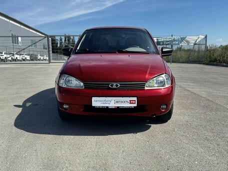 2008 Lada (ВАЗ) Kalina I, красный, 210000 рублей, вид 2