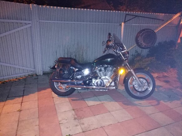 2004 Honda Shadow 750, зелёный, 430000 рублей - вид 1