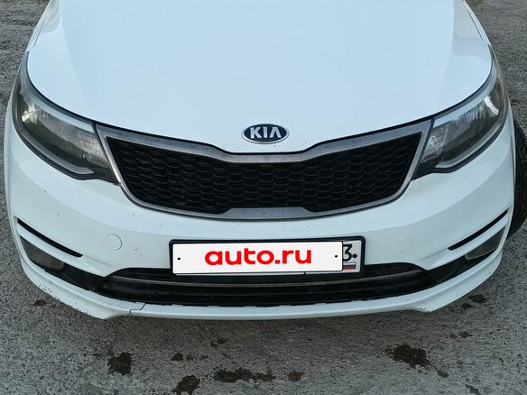 2015 Kia Rio III, белый, 750000 рублей