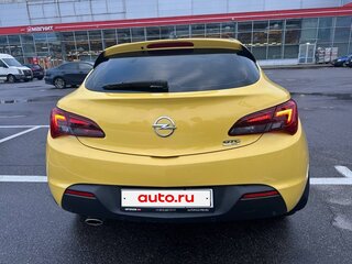 2013 Opel Astra GTC J Рестайлинг, жёлтый, 870000 рублей, вид 5