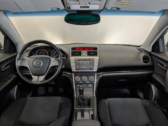 2008 Mazda 6 II (GH), чёрный - вид 13