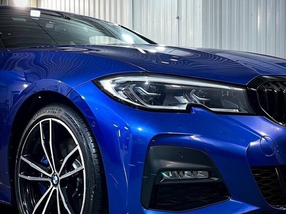 2020 BMW 3 серии 320d xDrive VII (G2x), синий - вид 4