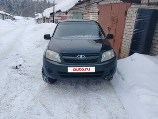 2014 Lada (ВАЗ) Granta I, чёрный, 220000 рублей, вид 3