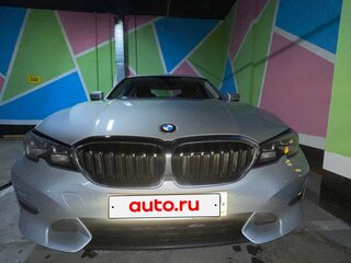 2019 BMW 3 серии 320d xDrive VII (G2x), серебристый, 3450000 рублей, вид 2
