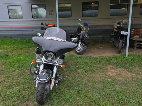 2008 Suzuki Intruder C1800R (VLR 1800), чёрный, 1200000 рублей, вид 5
